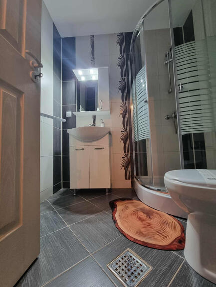 Dark Forest Bathroom